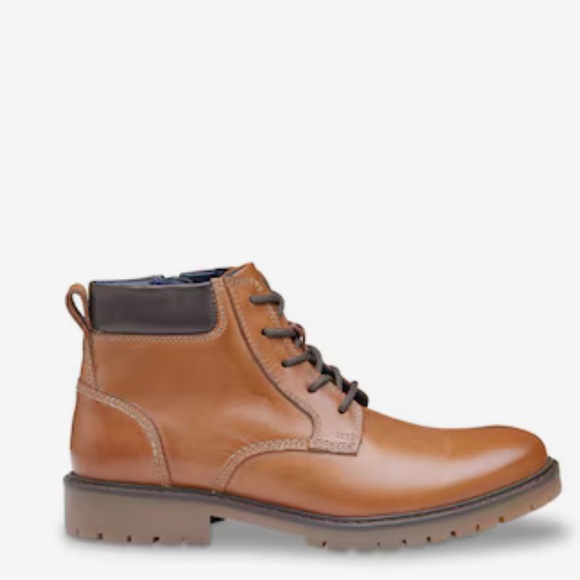 Johnston & Murphy Boys' Patterson Leather Boots (Youth)